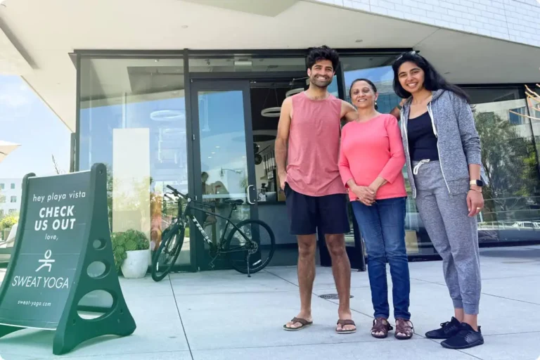 Small business loan customers Nikhil Dhawan and Reema Dutt