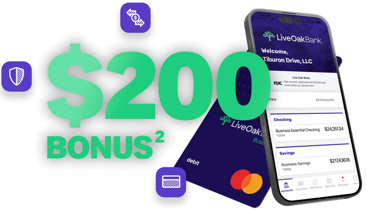 Business Checking $200 Bonus