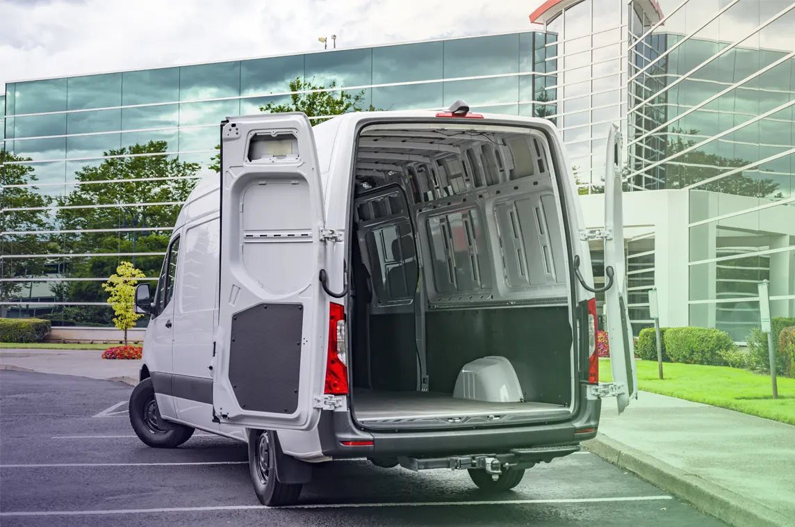 commercial service equipment van purchased with service contractor Business Loan financing